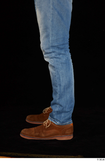 Orest blue jeans brown shoes calf casual dressed 0003.jpg